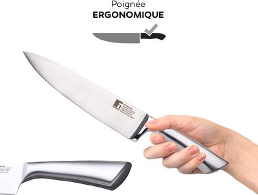 Набор из 5 ножей с подставкой Bergner