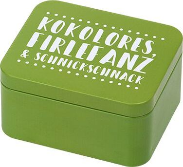 Подарочная коробка, 12 x 10 х 6 см, зеленая, Colour Splash RBV Birkmann
