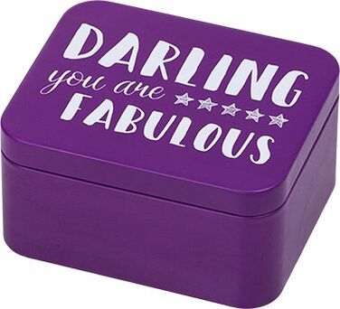 Подарочная коробка, 12 x 10 х 6 см, фиолетовая, Colour Splash RBV Birkmann
