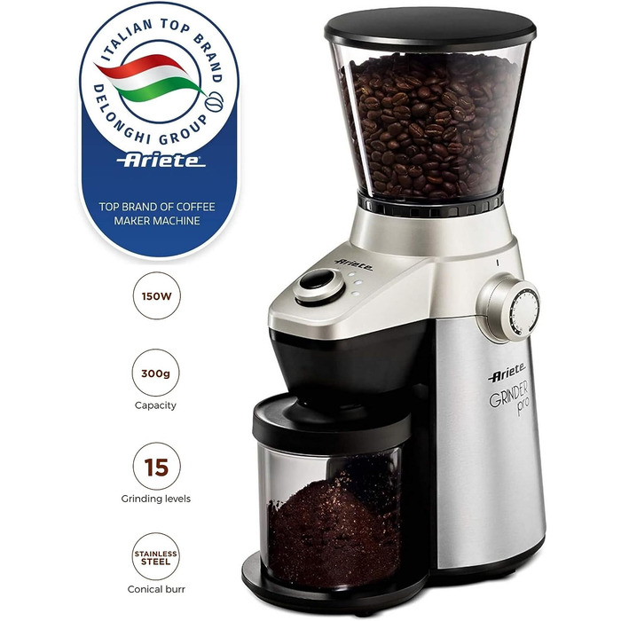 Кофемолка 150 Вт Grinder PRO Ariete