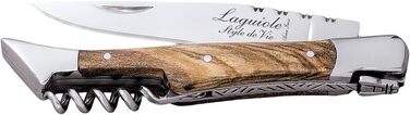 Нож-штопор карманный 9 см Laguiole Style de Vie