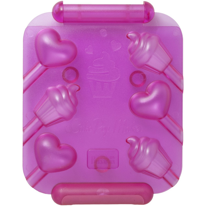 Форма для выпечки мини-пирожных, 12 x 3 x 12 см, розовая, RBV Birkmann