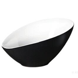 Пиала асимметричная черная 15,5 см Vongole ASA-Selection
