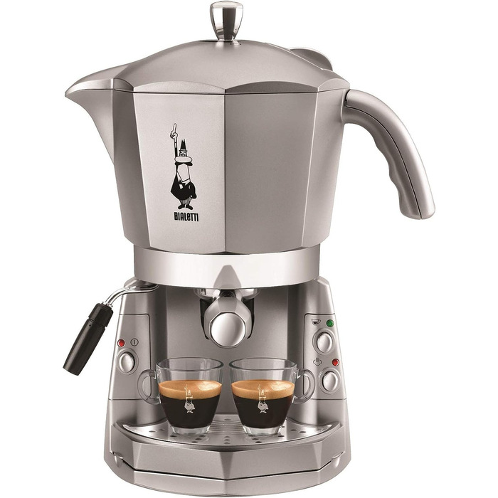 Кофеварка на 2 чашки 1050 Вт Mokona Trio Bialetti