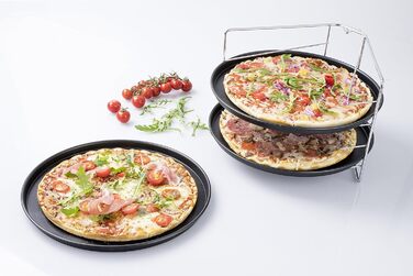 Набор противней для пиццы с подставками 4 предмета Zenker