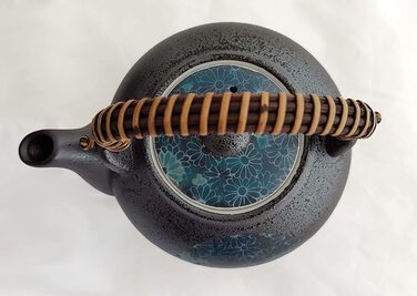 Оригинальный японский чайный сервиз KIKUMON Porcelain in Gift Box Pot