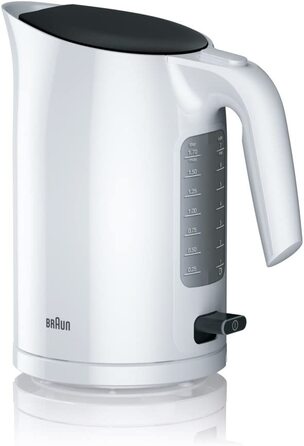 Электрический чайник Braun WK301BI / 3000 Вт / 1,7 л / съёмный фильтр / BPA Free