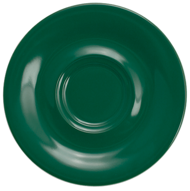 Блюдце к чашке для капучино / макиато 16 см, темно-зеленое Pronto Colore Kahla