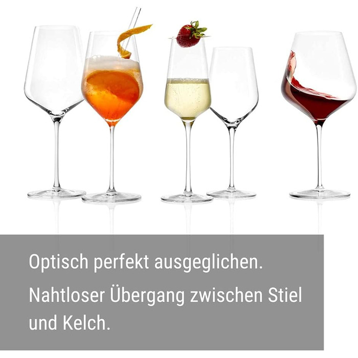 Набор бокалов для вина 6 шт. 410 мл, Starlight Stölzle Lausitz