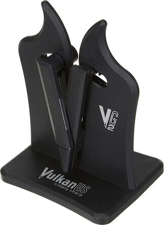 Точилка для ножей Vulkanus Classic G2, Пластиковая, Черная, Маленькая