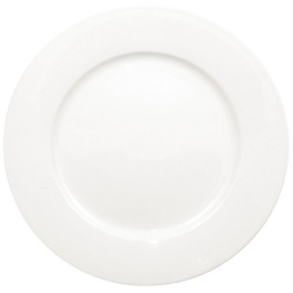 Набор тарелок с широким ободком  12 предметов 25 см  Olympia Whiteware 