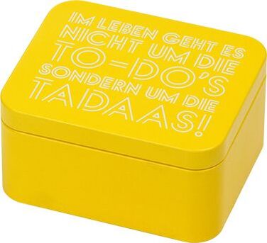 Подарочная коробка, 6 х 12 х 10 см, желтая, Colour Splash RBV Birkmann