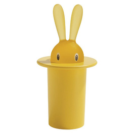 Футляр для зубочисток 7,5х14х7,5 см желтый Magic Bunny Alessi