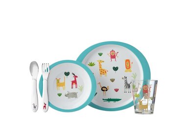 Набор детской посуды, 5 предметов Animal Friends Mepal