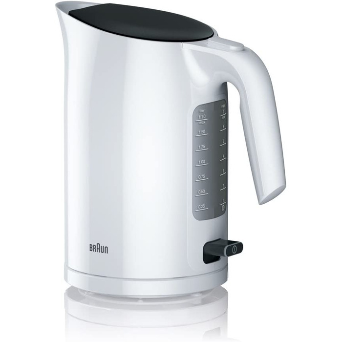 Braun Электрический чайник Braun WK301BI / 3000 Вт / 1,7 л / съёмный фильтр / BPA Free