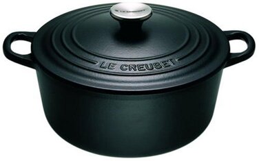 Кастрюля / жаровня 22 см, черный Le Creuset