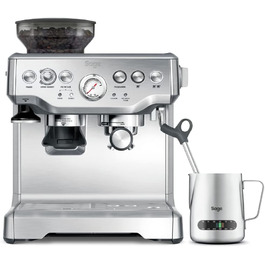 Профессиональная кофемашина 2 л 1850 Вт, с кофемолкой 250 г, матовая сталь SES875 Sage Appliances