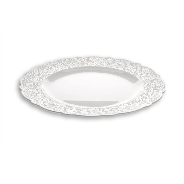 Тарелка Ø 27,5 cм белая Dressed Alessi
