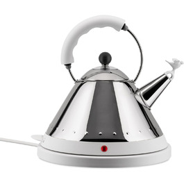 Чайник электрический 1,5 л белый/металлик Electric kettle Alessi