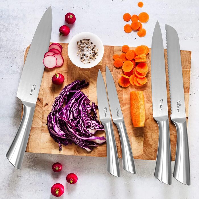 Набор ножей из нержавеющей стали 5 предметов joeji's Kitchen