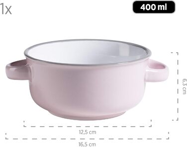 Набор тарелок для супа 4 предмета Mila Series MÄSER