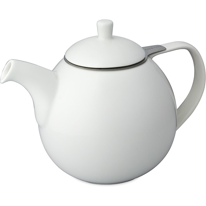 Заварочный керамический чайник Forlife, 1 л, белый
