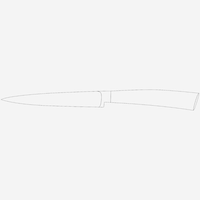 Филейный нож Berkel KEL1FI21SRRBL из нержавеющей стали, 21 см, красный
