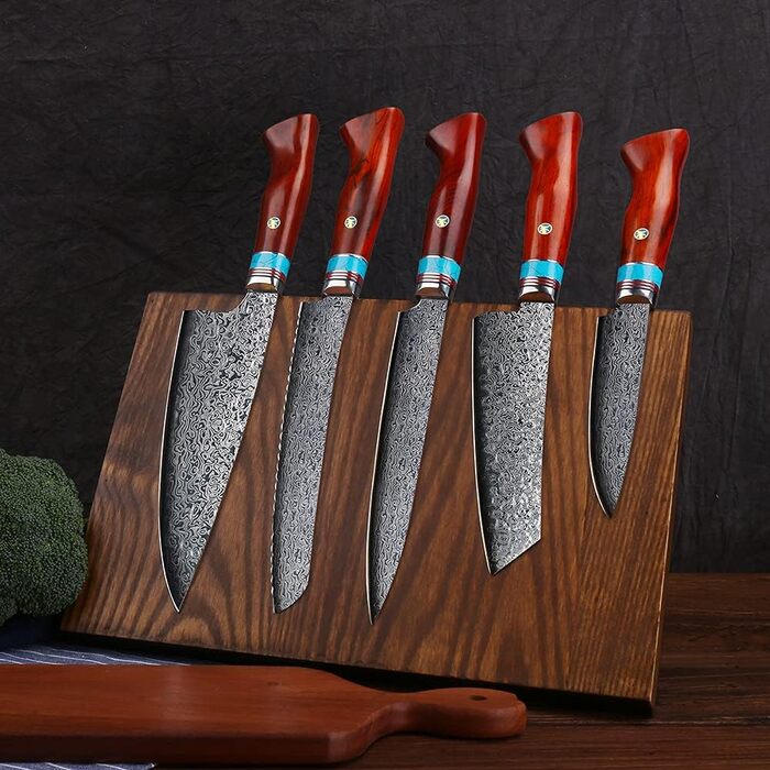 Набор ножей с подставкой 7 предметов WILDMOK