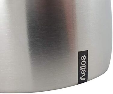 Термос-кофейник Helios Supreme из нержавеющей стали, 0.6 л