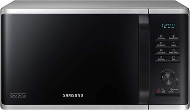 Микроволновая печь Samsung MS23K3515AS/ЕС / 800 Вт / 23 л / программ размораживания QuickDefrost