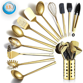 Набор кухонный приборов, 13 предметов Gold Berglander