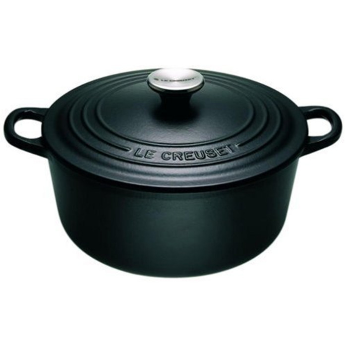 Кастрюля / жаровня 18 см, черный Le Creuset