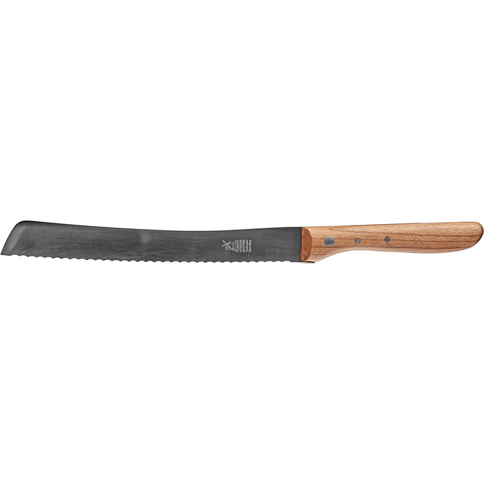 Нож для хлеба Herder из нержавеющей стали, рукоять из вишневого дерева, 22.5 см