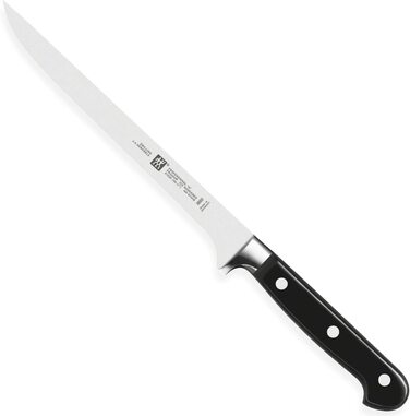 Набор Zwilling, нож для мяса 18 см и точилка для ножей 26 см из нержавеющей стали