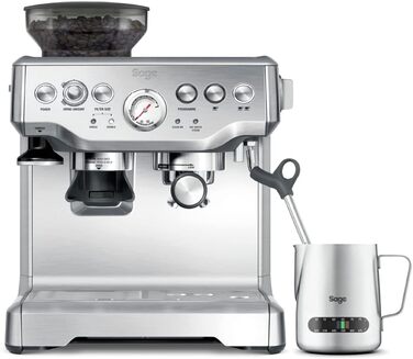 Профессиональная кофемашина 2 л 1850 Вт, с кофемолкой 250 г, матовая сталь SES875 Sage Appliances