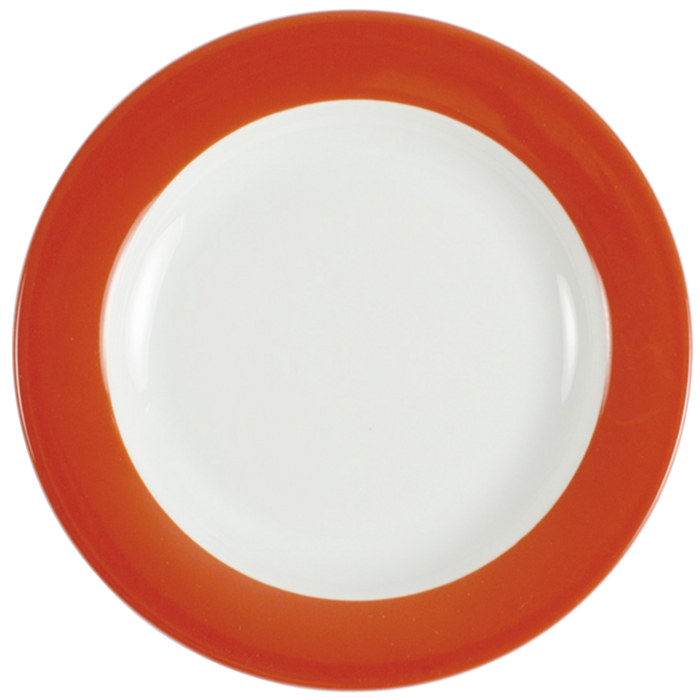 Тарелка 16 см, красно-оранжевая Pronto Colore Kahla