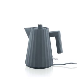 Электрический чайник 1 л, серый Plissé Alessi 
