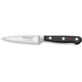Классический нож для очистки овощей WSTHOF 9 см чернй