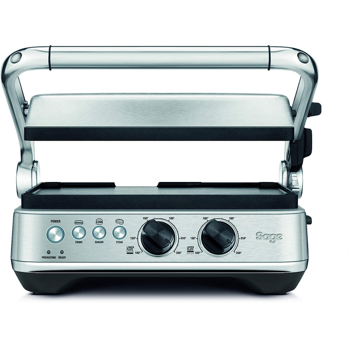 Электрогриль-пресс, матовая сталь BBQ and Press SGR700 Sage Appliances