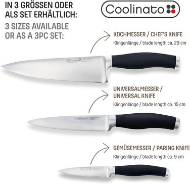 Набор ножей с защитой 3 предмета <b>Coolinato</b>