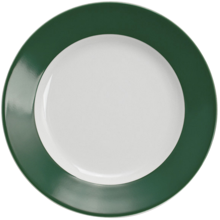 Тарелка 26 см, темно-зеленая Pronto Colore Kahla