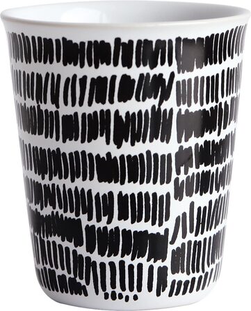 Чашка для эспрессо / мокко 0,1 л черные мини-штрихи Coppetta ASA-Selection