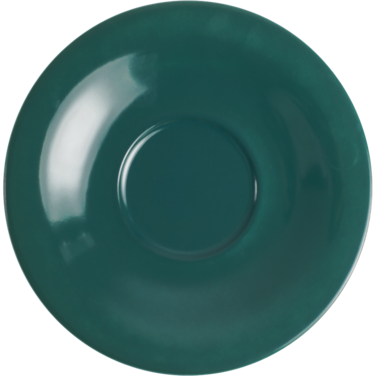Блюдце к чашке для завтрака 18 см, темно-зеленое Pronto Colore Kahla