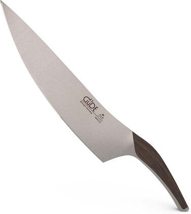 Поварской нож GÜDE Solingen Synchros из нержавеющей стали, рукоять из копченого дуба, 23 см