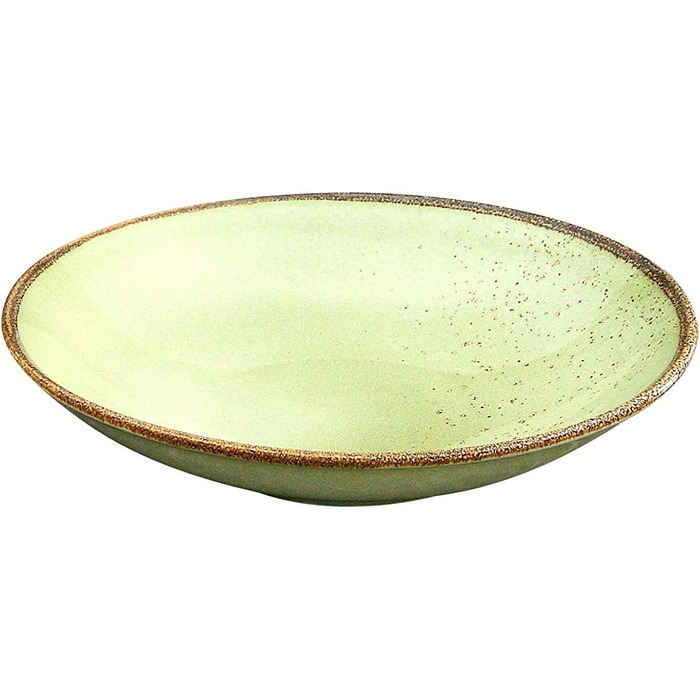 Набор тарелок для супа из керамогранита 22 см, 6 предметов, зеленый Nature Collection CreaTable