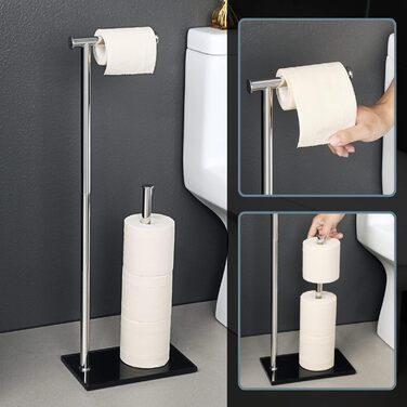 Держатель для туалетной бумаги 70 см, белый SAYAYO