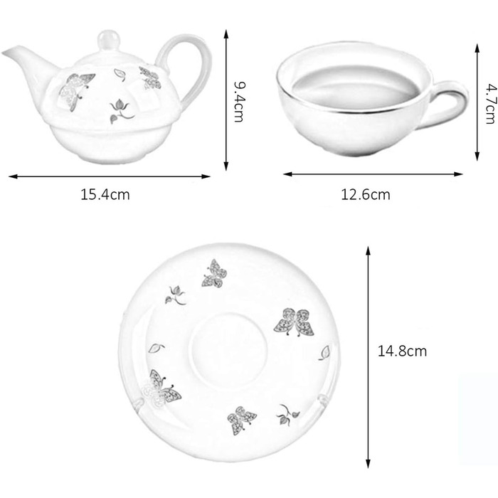 Чайный набор 3 предмета Fanquare