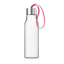 Бутылка 0,5 л прозрачная/розовая Trinkflasche Eva Solo