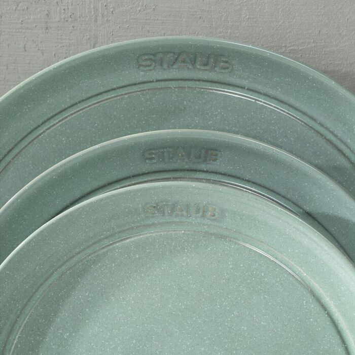 Тарелка 15 см sage green Dining Line Staub