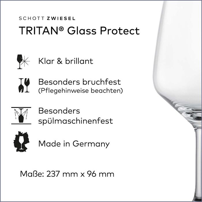 Набор бокалов для красного и белого вина 12 предметов Bordeaux Schott Zwiesel